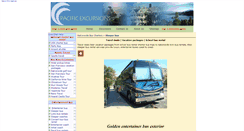 Desktop Screenshot of limo-rental.pacificexcursions.com